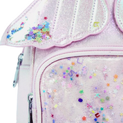 Angel Wings Iridescent Backpack - Pink