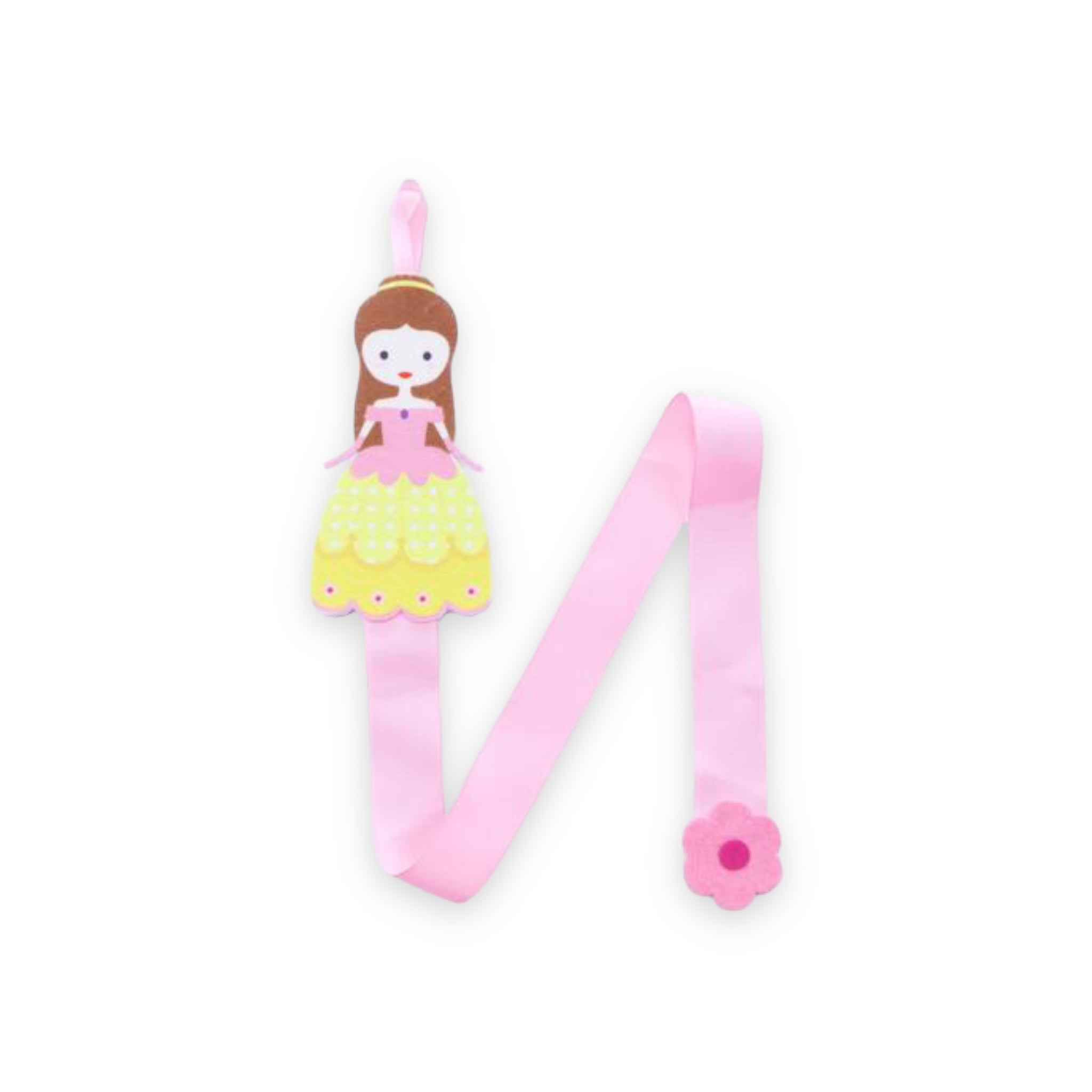 Princess Yellow Hair Clip Holder - doe a dear