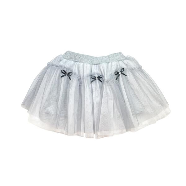 Grey Bowtie Tutu Skirt - doe a dear