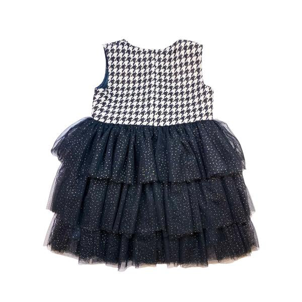 Houndstooth Tulle Dress - doe a dear