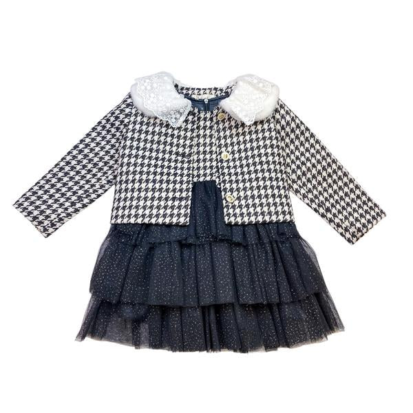 Houndstooth Tulle Dress - doe a dear