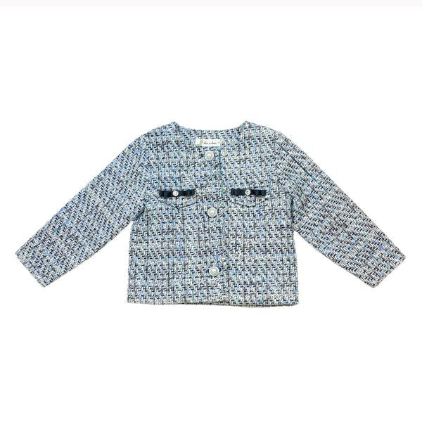 Pearl Button Tweed Jacket - doe a dear
