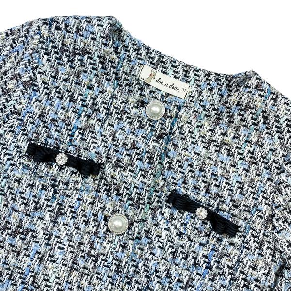 Pearl Button Tweed Jacket - doe a dear