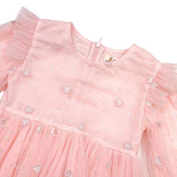 Heart Mesh Dress - doe a dear