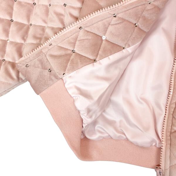 Floral Embroidered Quilted Jacket - doe a dear