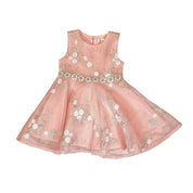 Floral Mesh Flare Dress - doe a dear