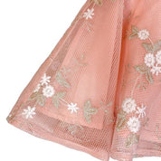 Floral Mesh Flare Dress - doe a dear