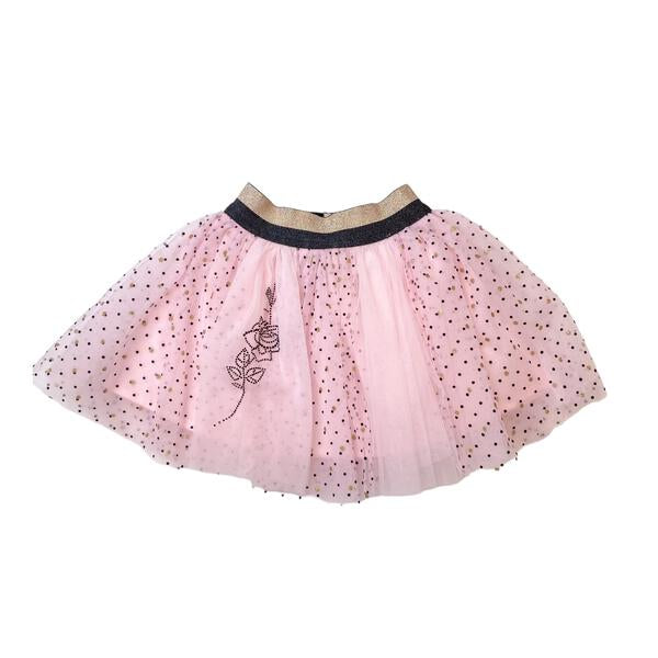 Rose Dot Mesh Tutu Skirt - doe a dear