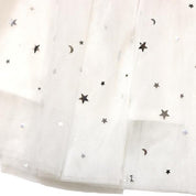 Silver Elastic Tutu w/ Stars - doe a dear