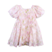 Pink English Floral Dress