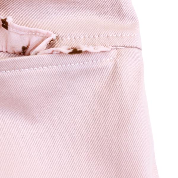 Pink Canvas Shorts w/ Front Wrap - doe a dear
