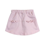 Pink Canvas Shorts w/ Front Wrap - doe a dear