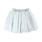 Green Reversible Fruit Pattern/ Mesh Tutu - doe a dear