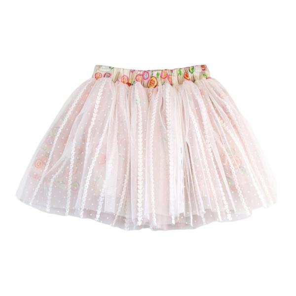 Multi Reversible Fruit Pattern/ Mesh Tutu - doe a dear