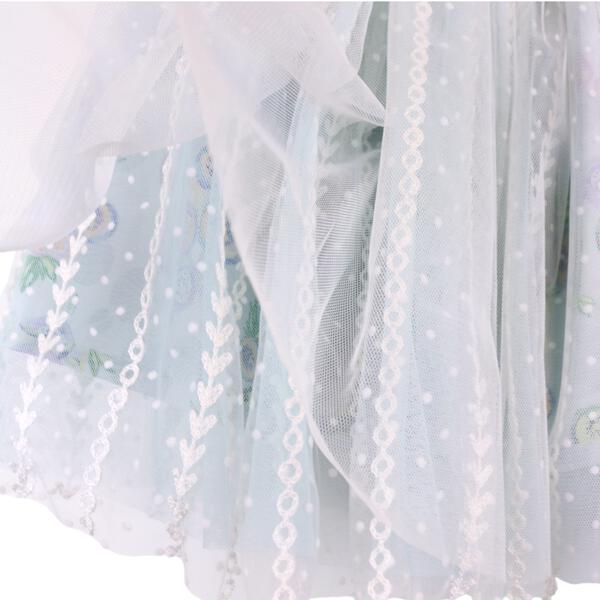 Green Reversible Fruit Pattern/ Mesh Tutu - doe a dear