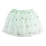 Green Hearts Mesh Tutu - doe a dear