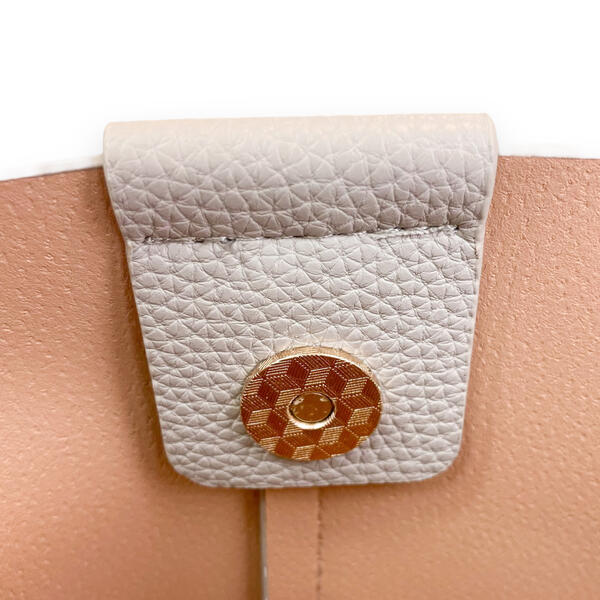 Grey Satchel Bag w/Scarf - doe a dear
