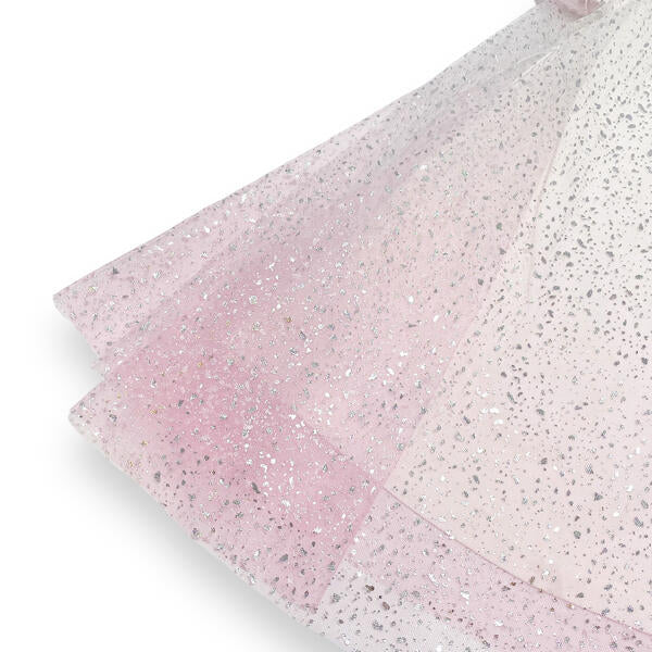 Ombre Foil Print Mesh Dress - doe a dear