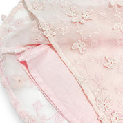 Puff Slvs Butterfly Cotton Dress - pink - doe a dear