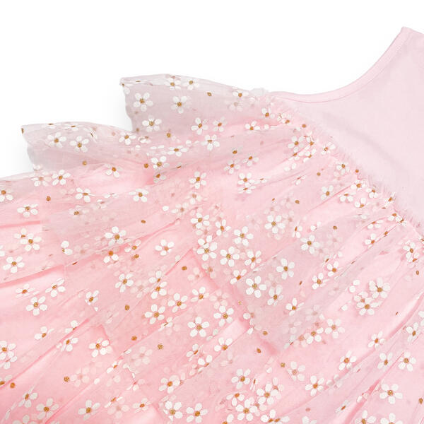 Daisy Mesh Tiered Dress - doe a dear