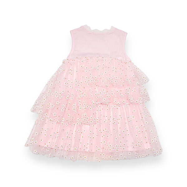 Daisy Mesh Tiered Dress - doe a dear
