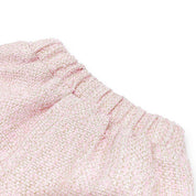 Organza Trim Tweed Shorts - Pink - doe a dear