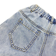 Embellished Denim Pleat Skort - doe a dear