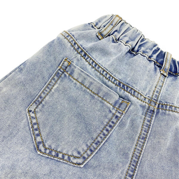 Embellished Denim Pleat Skort - doe a dear