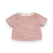 Short Slv Tweed Jacket - pink - doe a dear