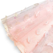 Moon & Star Embellished Mesh Dress - Pink - doe a dear