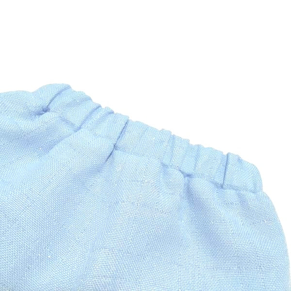 Novelty Button Tweed Shorts-blue - doe a dear