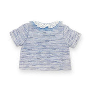 Short Slv Tweed Jacket - blue - doe a dear