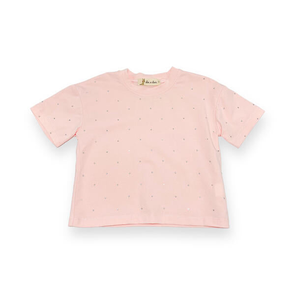 Silver Stone Pink Tee - doe a dear