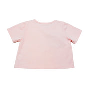 Necklace Pocket Tee - Pink - doe a dear