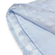 Puff Slvs Butterfly Cotton Dress - blue - doe a dear