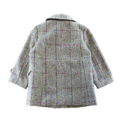 Herringbone Wooly Coat - Grey - doe a dear