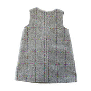 Herringbone Wooly Dress - Grey - doe a dear