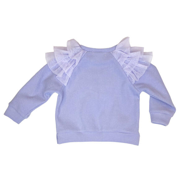 Purple Embellished Bowtie Top - doe a dear