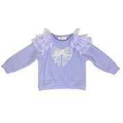 Purple Embellished Bowtie Top - doe a dear