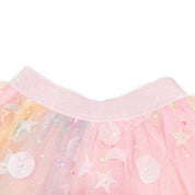 Moon & Star Embellished Tutu - pink - doe a dear