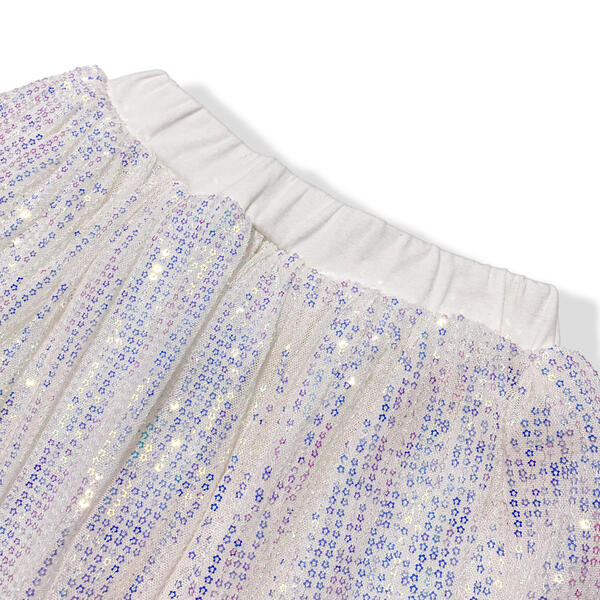 White Sequin Skirt - doe a dear