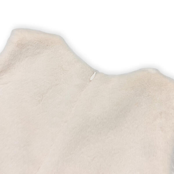 Embellished Ivory Fur Dress - doe a dear