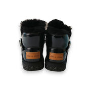 Bling Bling Strap Boot Black - doe a dear