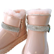 Bling Bling Strap Boot Pink - doe a dear