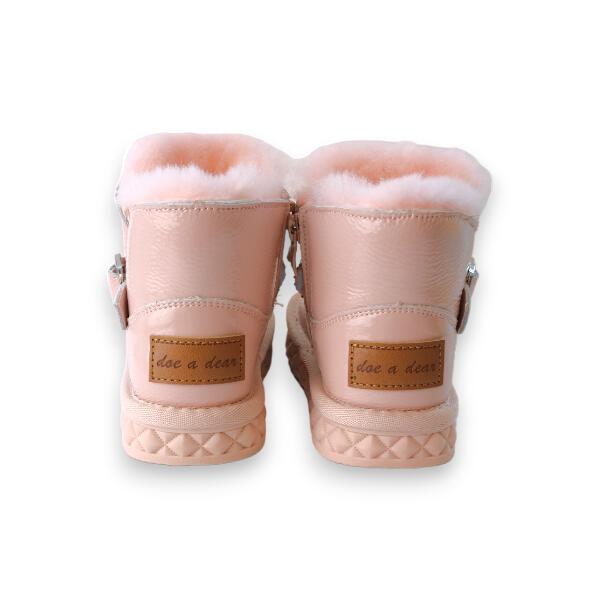 Bling Bling Strap Boot Pink - doe a dear