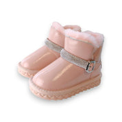 Bling Bling Strap Boot Pink - doe a dear