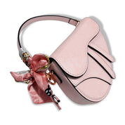 Pink Saddle Purse - doe a dear