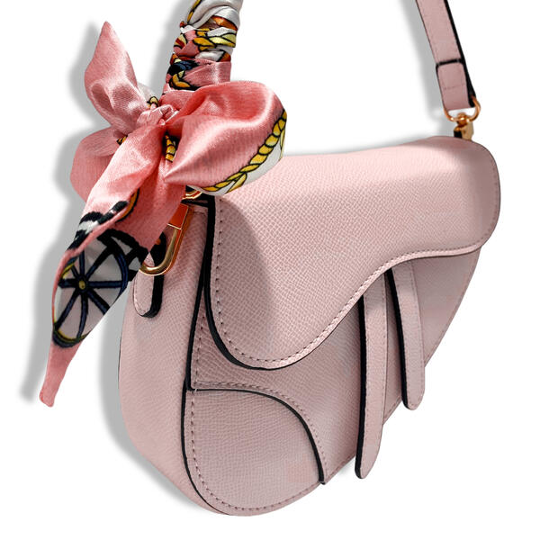 Pink Saddle Purse - doe a dear