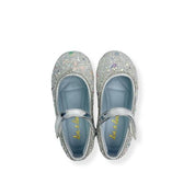 Clear Stone Flat Shoes in Blue - doe a dear