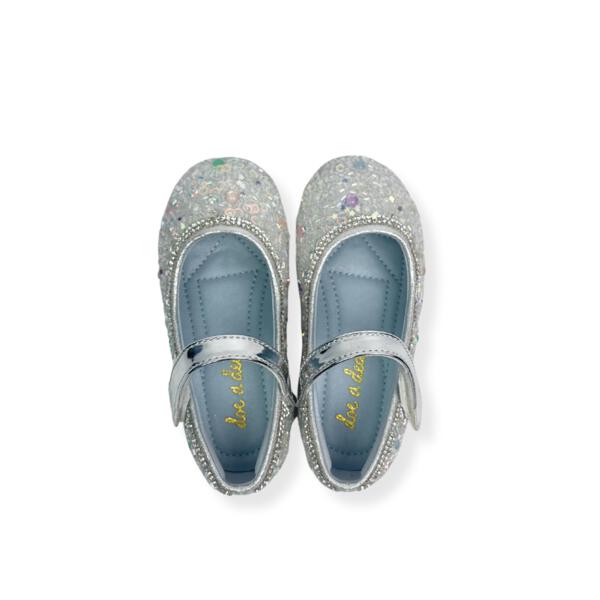 Clear Stone Flat Shoes in Blue - doe a dear
